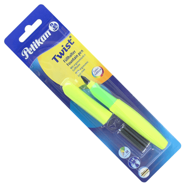 Caneta Tinteiro Pelikan Twist Neon Yellow