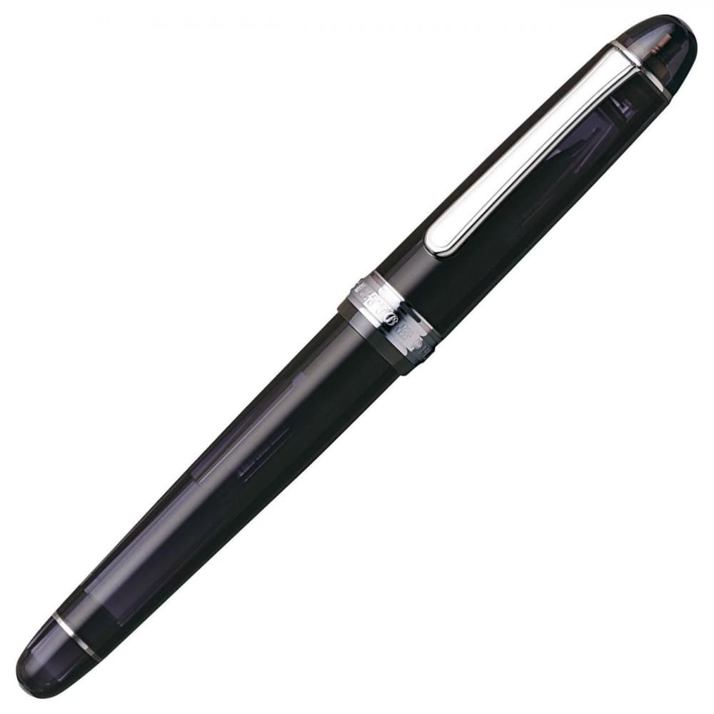 Caneta Tinteiro Platinum 3776 Black Diamond Pena de Ouro 14K