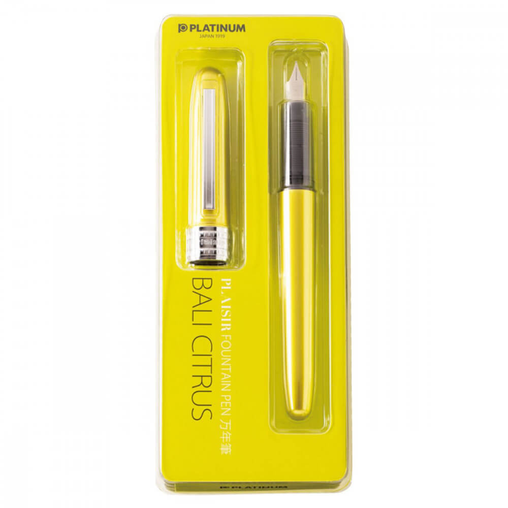 Caneta Tinteiro Platinum Plaisir 0.3mm Bali Citrus