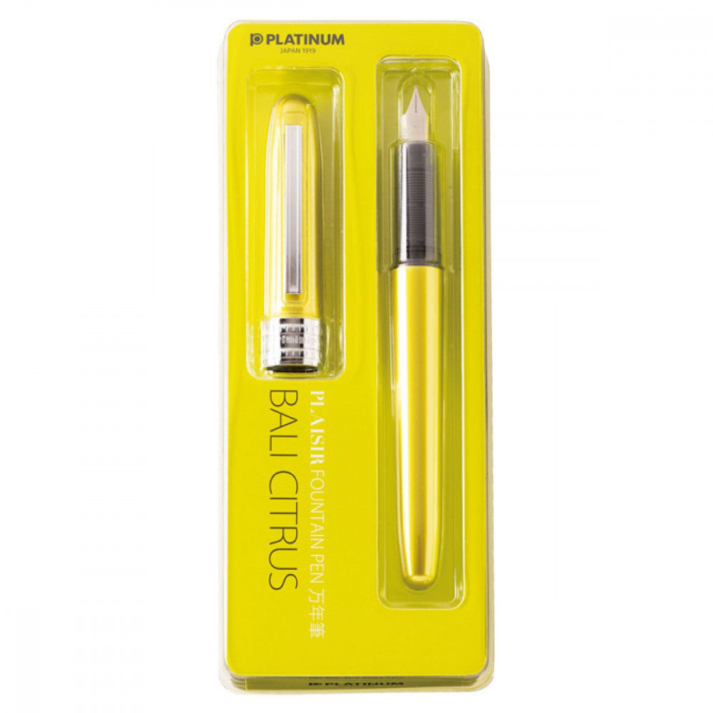 Caneta Tinteiro Platinum Plaisir 0.5mm Bali Citrus