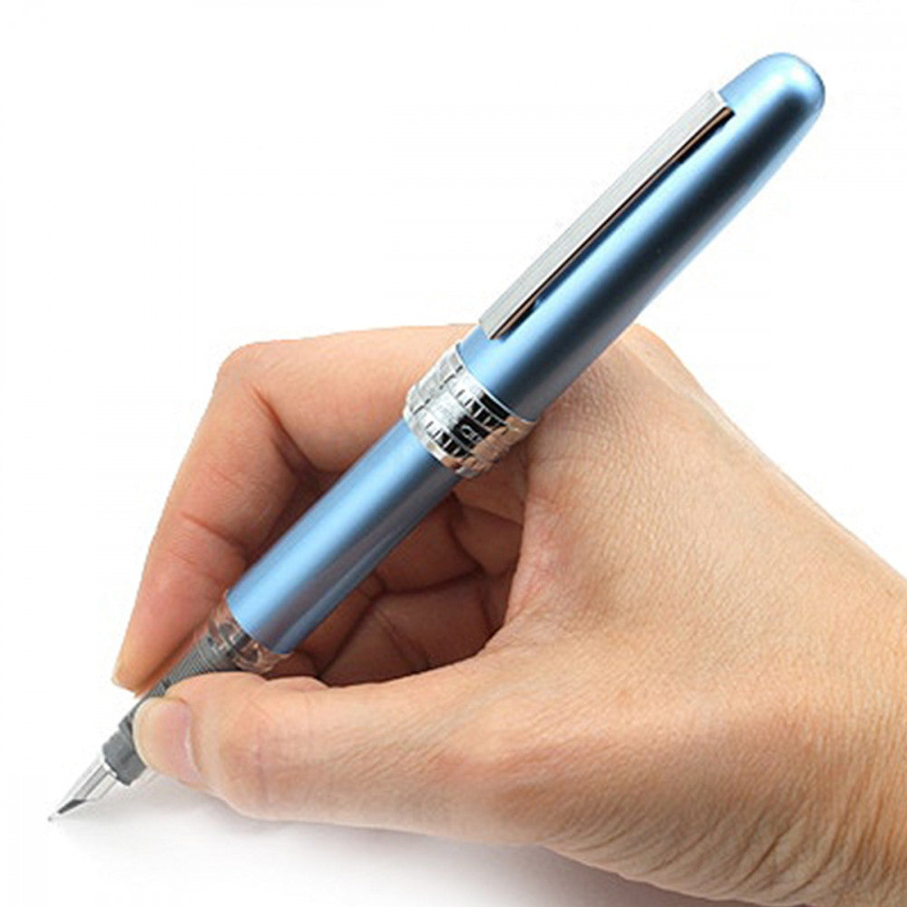 Caneta Tinteiro Platinum Plaisir 0.5mm Frosty Blue