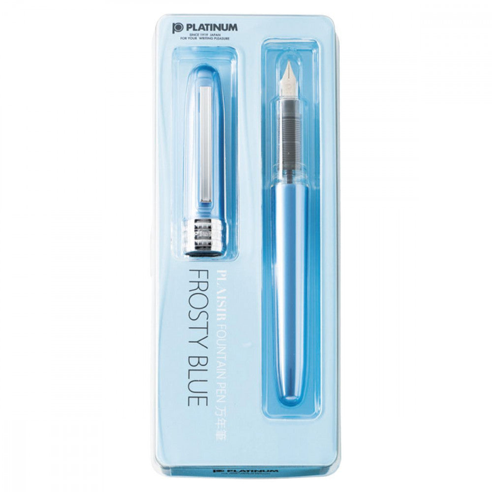 Caneta Tinteiro Platinum Plaisir 0.5mm Frosty Blue