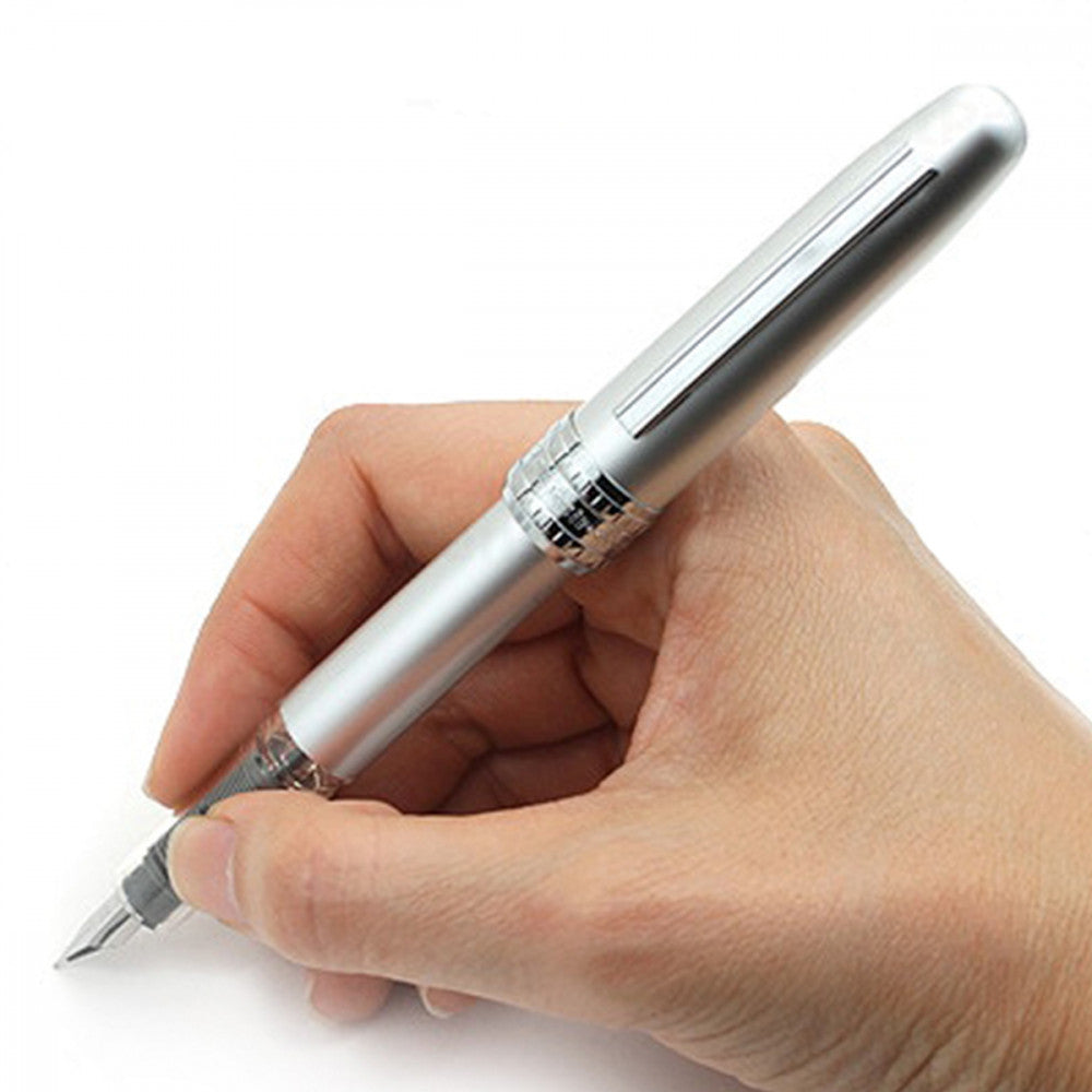 Caneta Tinteiro Platinum Plaisir 0.5mm Ice White