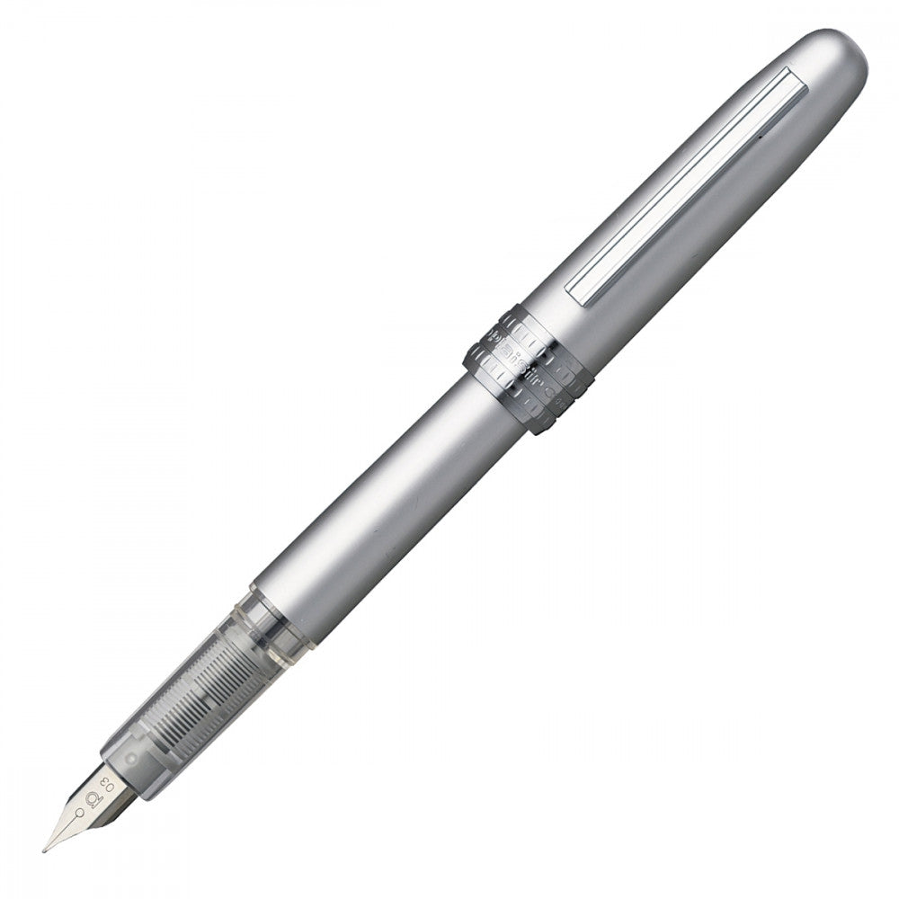 Caneta Tinteiro Platinum Plaisir 0.5mm Ice White