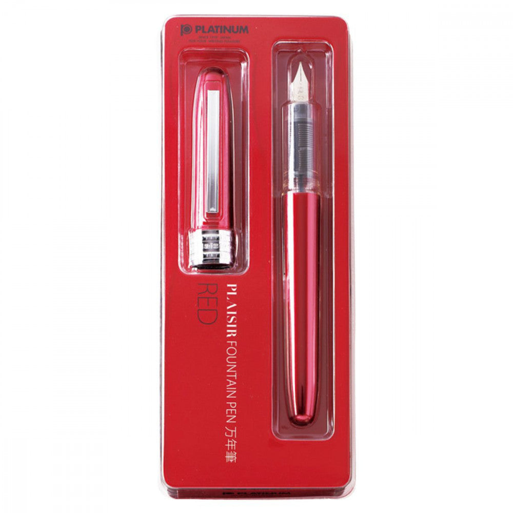 Caneta Tinteiro Platinum Plaisir 0.5mm Red