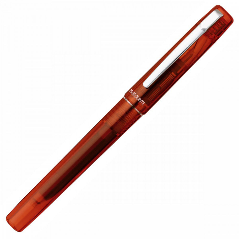 Caneta Tinteiro Platinum Prefounte 03F Vermillion Orange