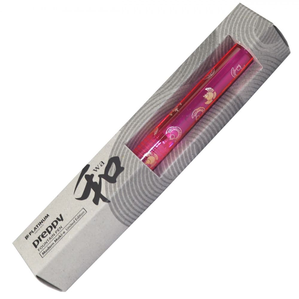 Caneta Tinteiro Platinum Preppy Maki-e F 0.3mm Fukura Suzume