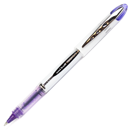 Caneta Vision Elite 0.8mm Uni Ball UB-200 Violeta
