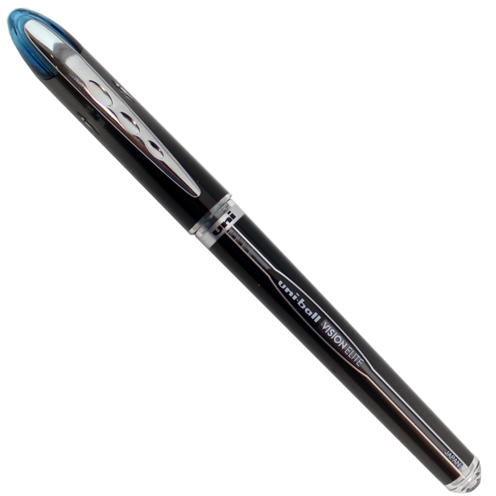 Caneta Vision Elite 0.5mm Uni Ball UB-205 Black Blue