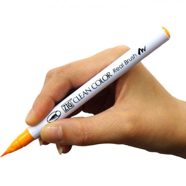 Estojo Caneta Kuretake Zig Clean Color Real Brush Pale Colours