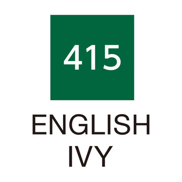 Caneta Pincel Kuretake Zig Clean Color Real Brush English Ivy 415