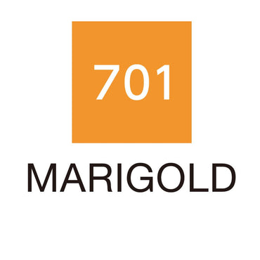 Caneta Pincel Kuretake Zig Clean Color Real Brush Marigold 701