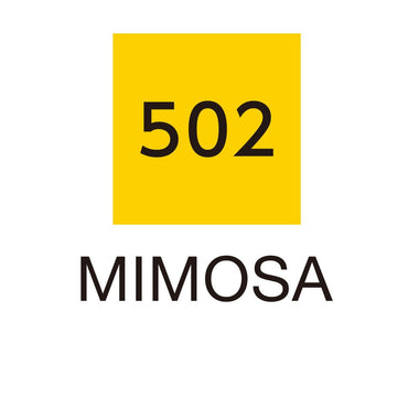 Caneta Pincel Kuretake Zig Clean Color Real Brush Mimosa 502