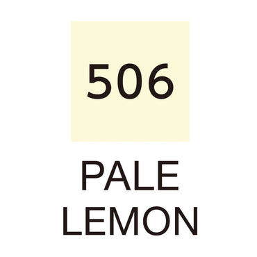 Caneta Pincel Kuretake Zig Clean Color Real Brush Pale Lemon 506