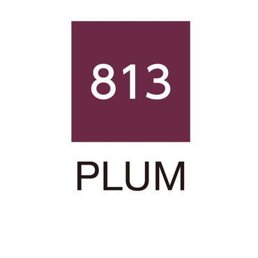 Caneta Pincel Kuretake Zig Clean Color Real Brush Plum 813