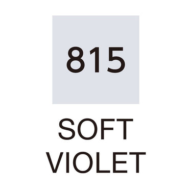 Caneta Pincel Kuretake Zig Clean Color Real Brush Soft Violet 815