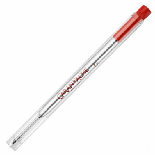Carga Para Caneta Esferográfica Caran d'Ache Goliath Pena F Vermelho