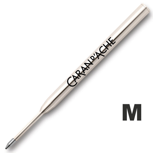 Carga Para Caneta Esferográfica Caran d'Ache Goliath Pena M Preto Unidade