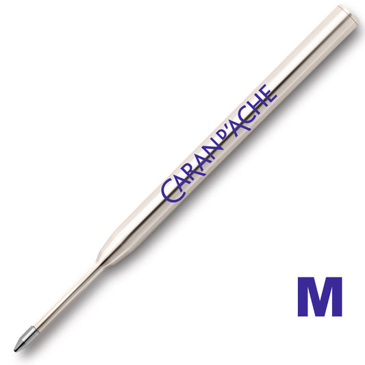 Carga Para Caneta Esferográfica Caran d'Ache Goliath Pena M Azul Unidade