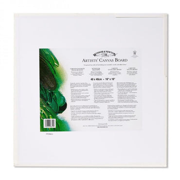 cartão telado para pintura 40x40cm winsor & newton