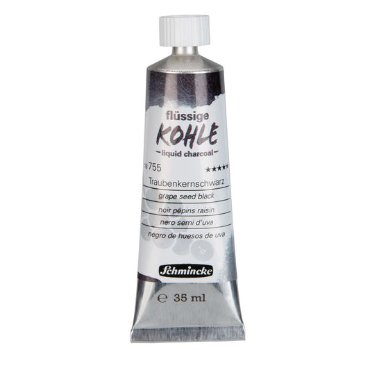 Carvão Líquido Kohle Schmincke 35ml Grape Seed Black