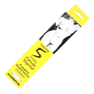 Carvão Vegetal Para Desenho Corfix c/5 Médio