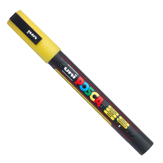 Caneta Posca Uni Ball PC-3ML Amarelo