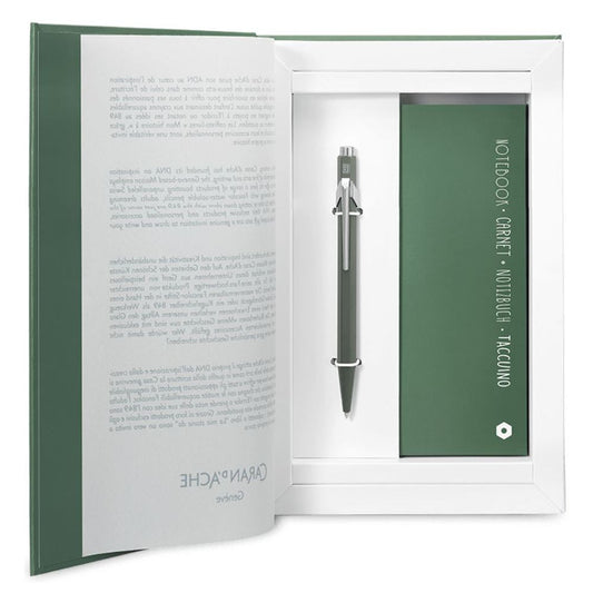 Estojo Presente Caneta Caran d’Ache 849 Olive Black