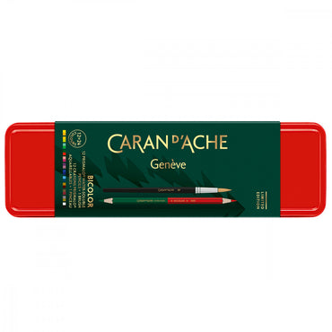 Lápis Aquarelado Caran D'Ache Prismalo 12 Cores Bicolor