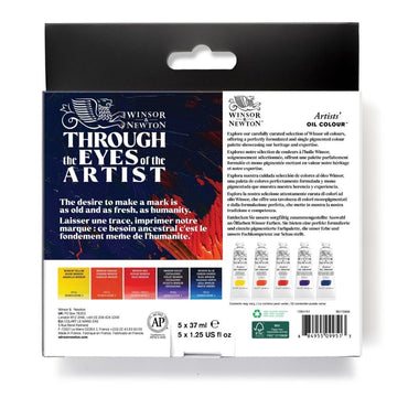 Estojo de Tinta Óleo Artist Winsor & Newton Profissional Primary Set C/5 Cores
