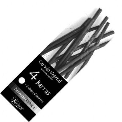 Carvão Vegetal Para Desenho Vegetal Keramik 04