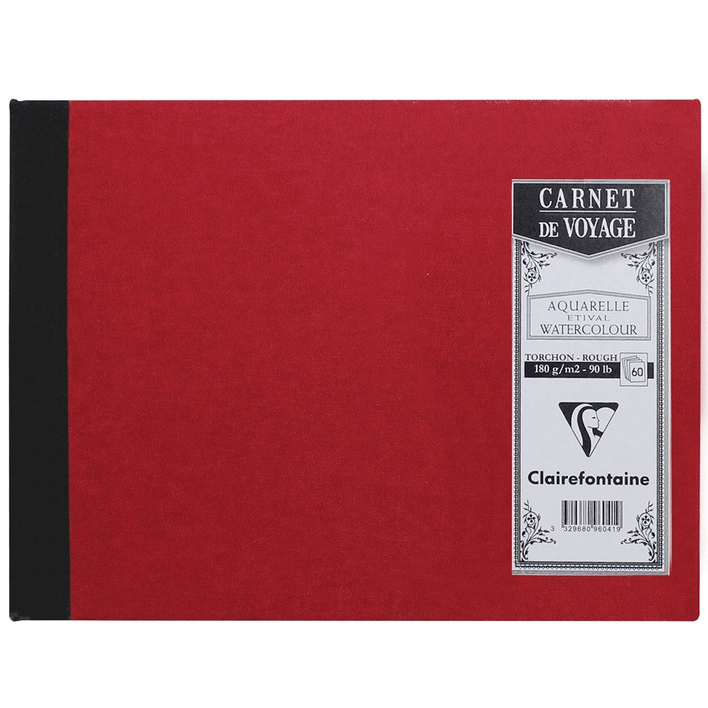 Caderno de Viagem Clairefontaine A5 Vermelho