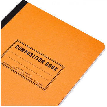 Caderno Composition Book Rhodia A5 80g Capa Laranja