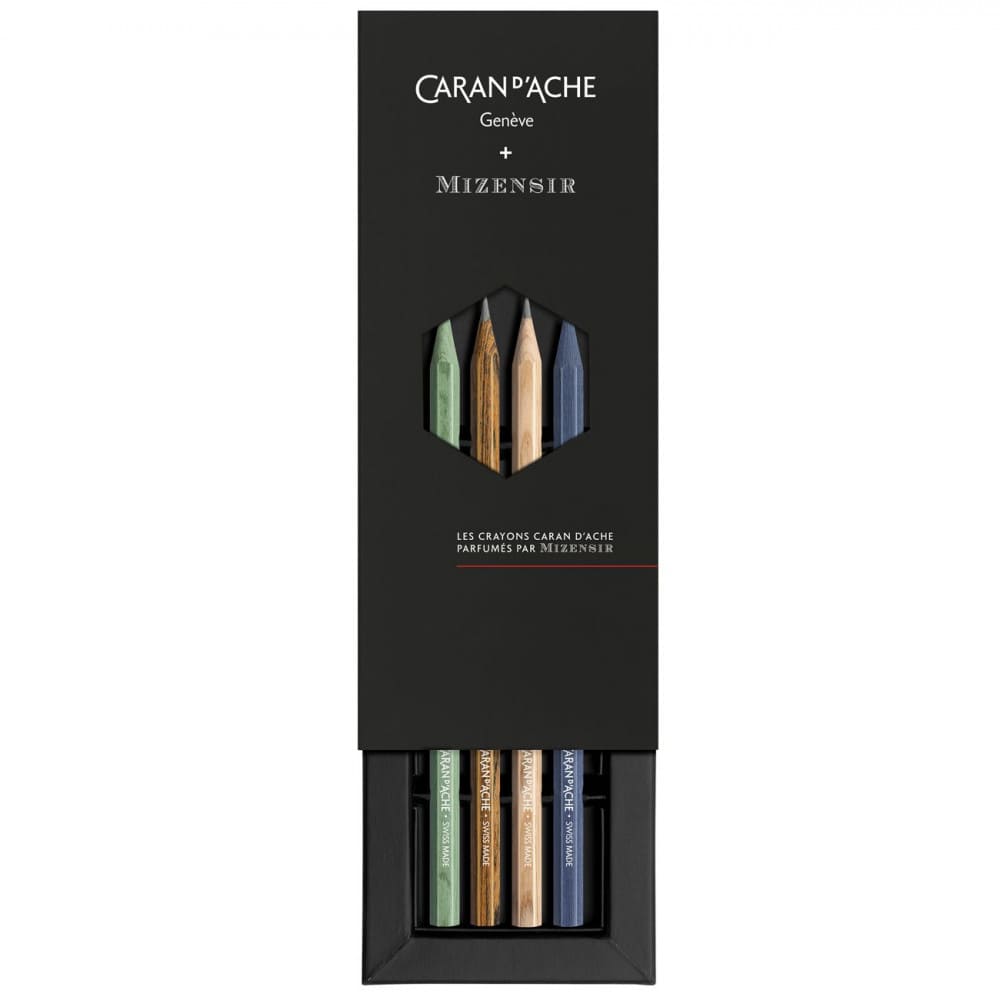 Lápis Grafite Aromatizados Caran d'Ache + Mizensir