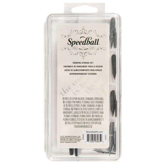 Conjunto Para Caligrafia Drawing Storage Speedball 3065