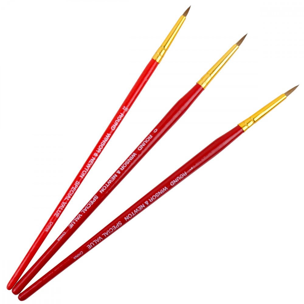 Kit Pincéis Winsor & Newton Water Colours 3 Unidades