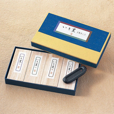 Conjunto de Sumiê Japonês Kuretake Irozumi 04 Ink Stick