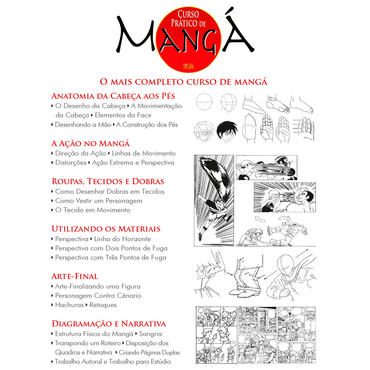Curso Prático de Mangá Passo a Passo Vol. I