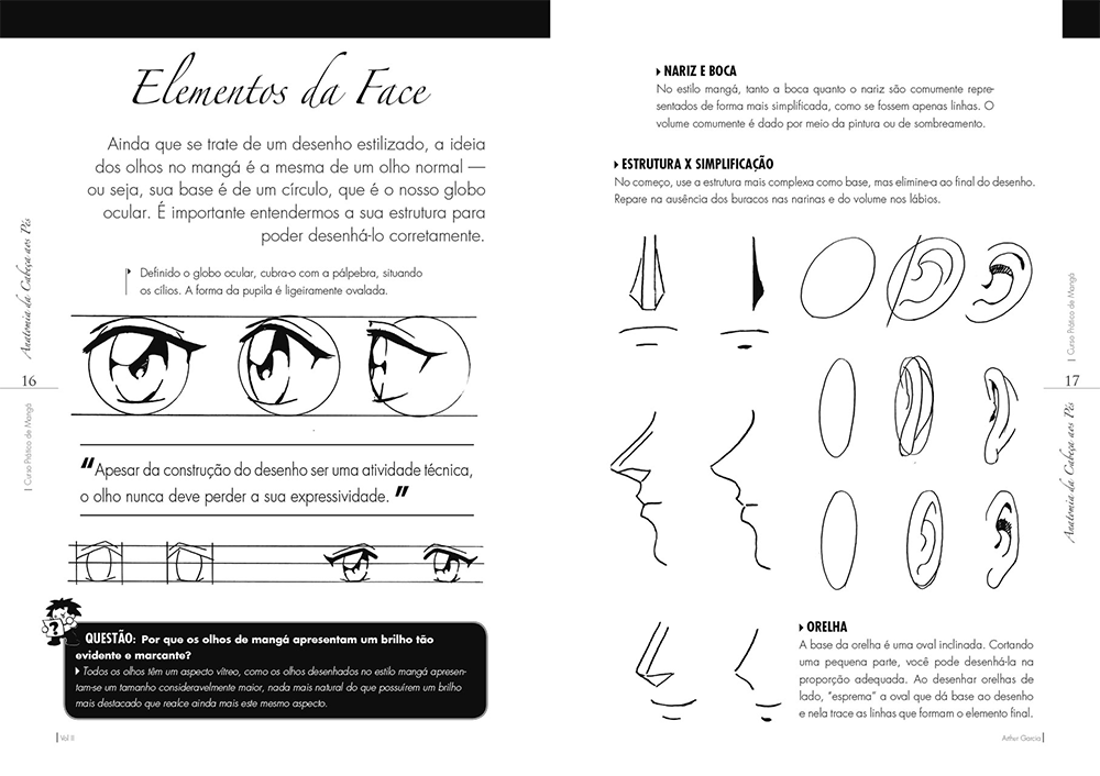 Curso Prático de Mangá Passo a Passo Vol. I