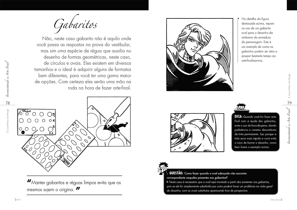 Curso Prático de Mangá Passo a Passo Vol. IV