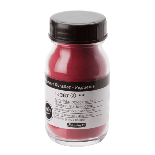 Pigmento em Pó Schmincke 100ml S2 367 Alizarine Crimson Deep