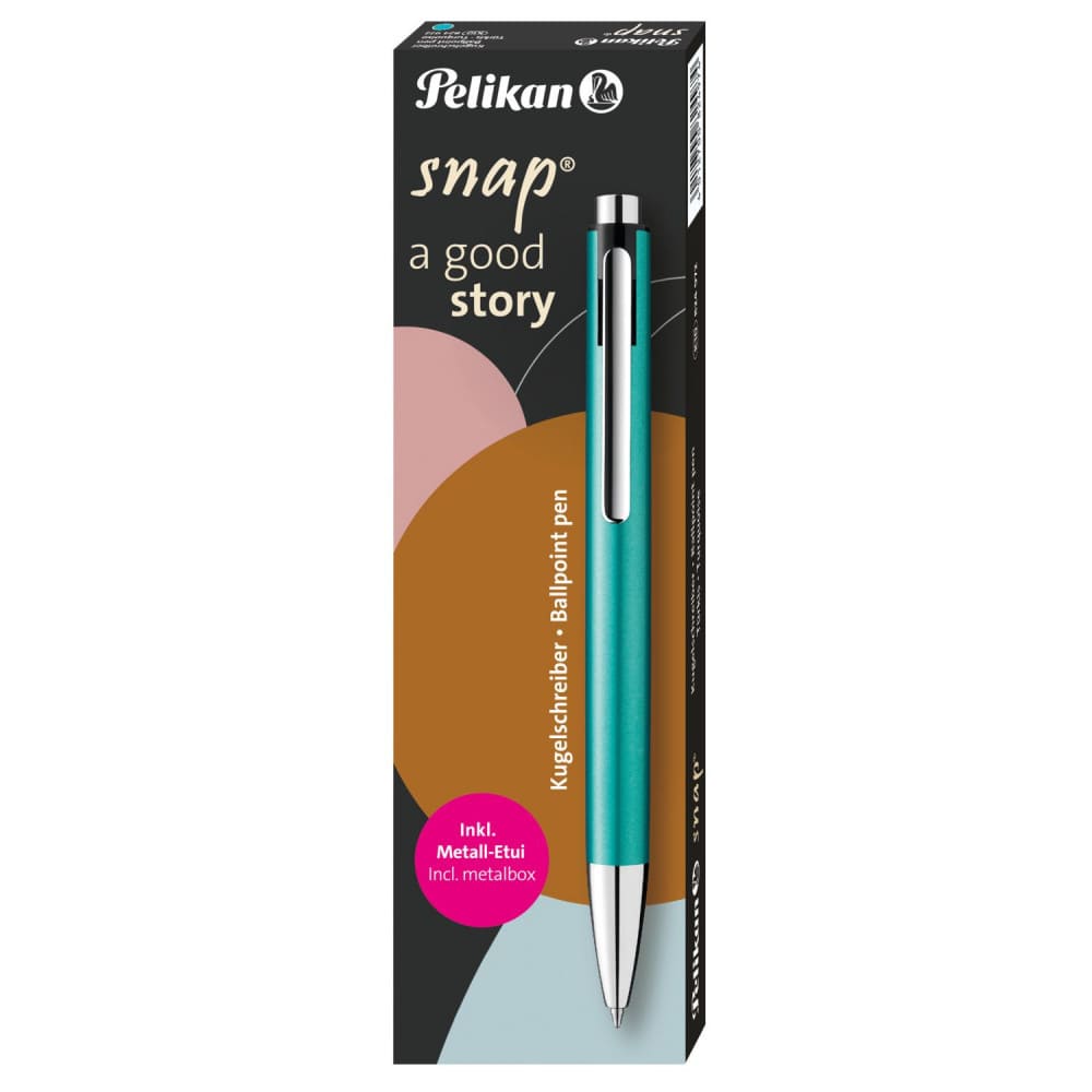 Caneta Esferográfica Pelikan Snap Turquoise