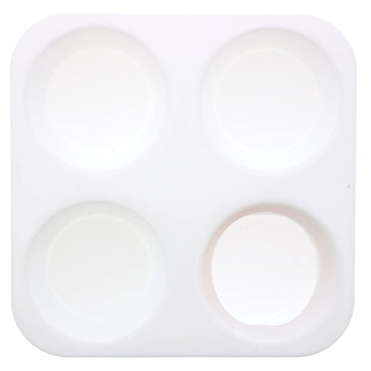 Godê Para Pintura Plástico Rígido C/4 Cavidades