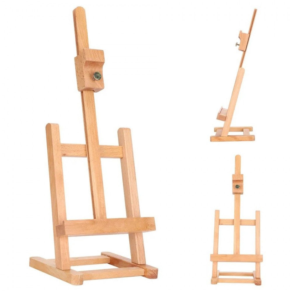 Cavalete de Mesa Portátil Em Madeira Sinoart