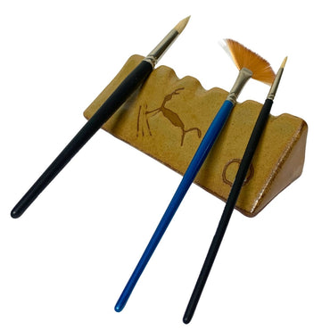 Descanso para Pincel Pintura Rupestre Cerâmica DRC002