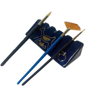 Descanso para Pincel Pintura Rupestre Cerâmica DRC003