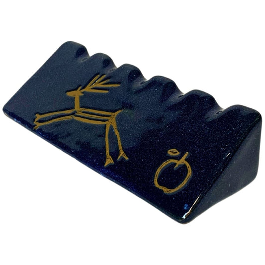 Descanso para Pincel Pintura Rupestre Cerâmica DRC004