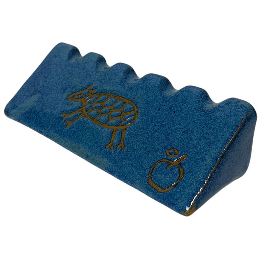 Descanso para Pincel Pintura Rupestre Cerâmica DRC006