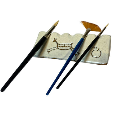 Descanso para Pincel Pintura Rupestre Cerâmica DRC007