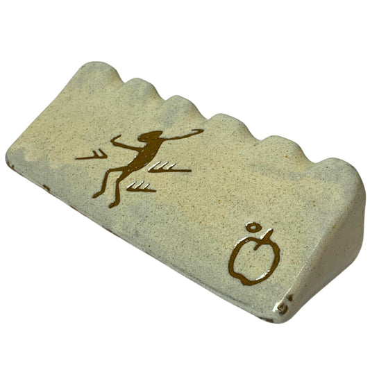 Descanso para Pincel Pintura Rupestre Cerâmica DRC008